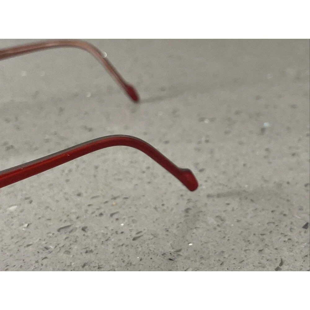 Nygard Eyeglasses Eye Glasses Frames ONLY Red Cen full rim 54-14-141